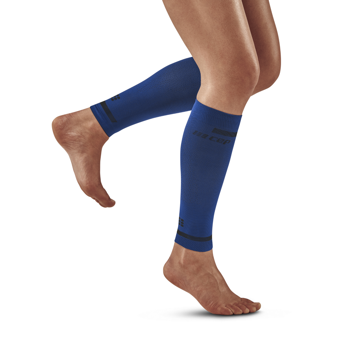 The Run Compression Calf Sleeves 4.0, Women, Blue