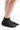 Doc Ortho Loose Fit Diabetic 1/4 Crew Socks, 3 pairs, Black