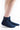 Doc Ortho Loose Fit Diabetic 1/4 Crew Socks, 3 pairs, Navy