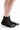 Doc Ortho Ultra Soft Loose Fit Diabetic 1/4 Crew Socks, 3 pairs, Black