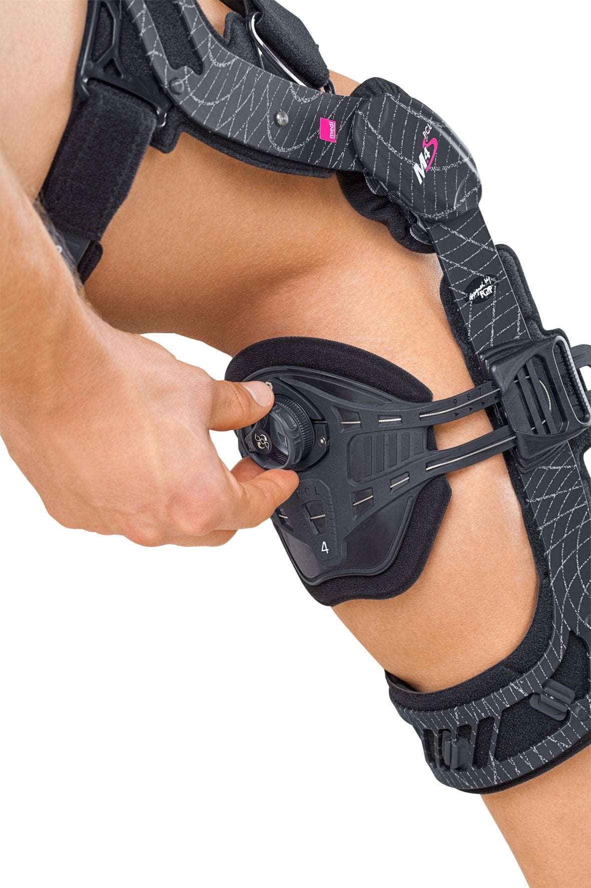 medi M.4s PCL Dynamic Knee Brace, Detail