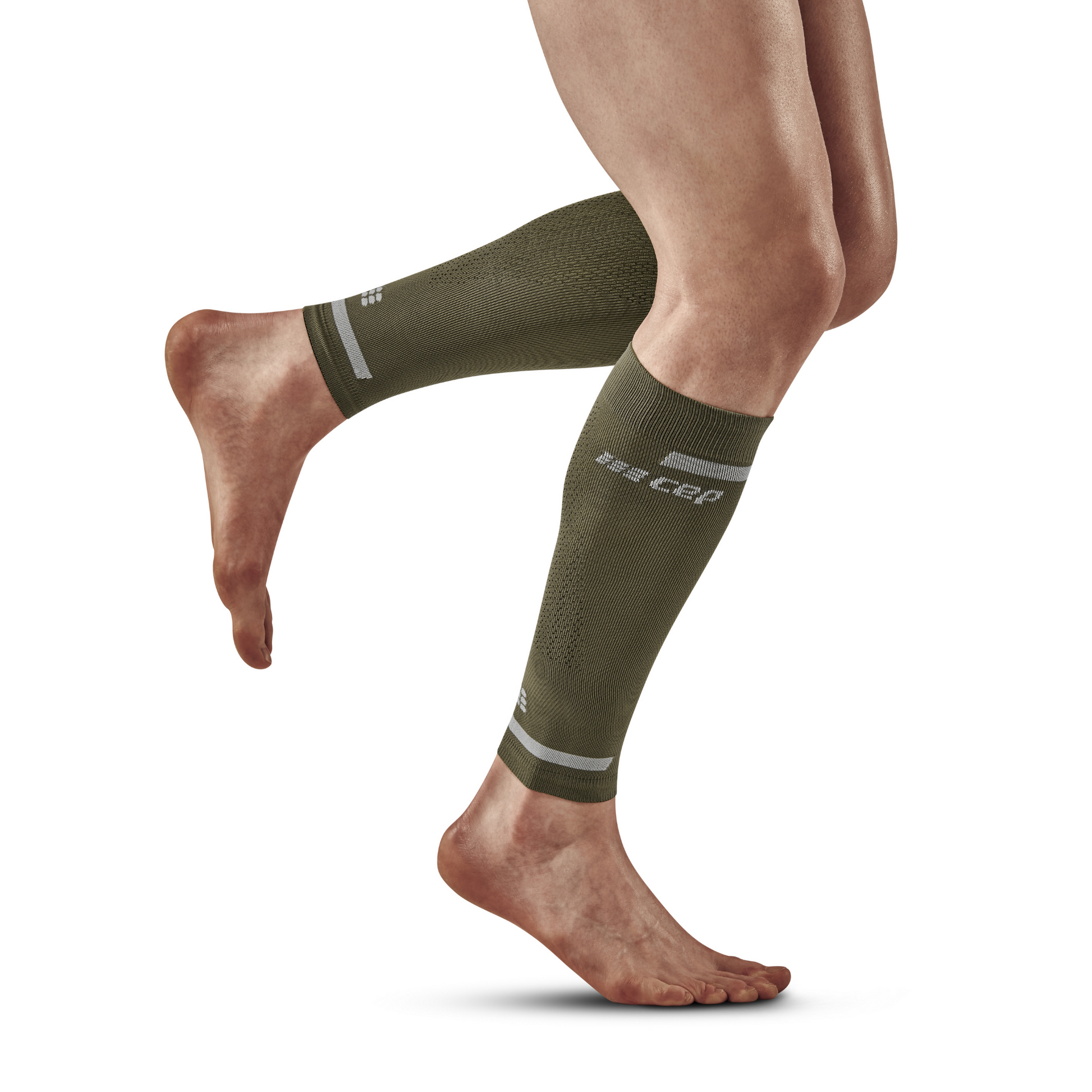 CEP - Men's THE RUN COMPRESSION CALF SLEEVES, stabilizing calf compression  sleeves for running, calf support, Black