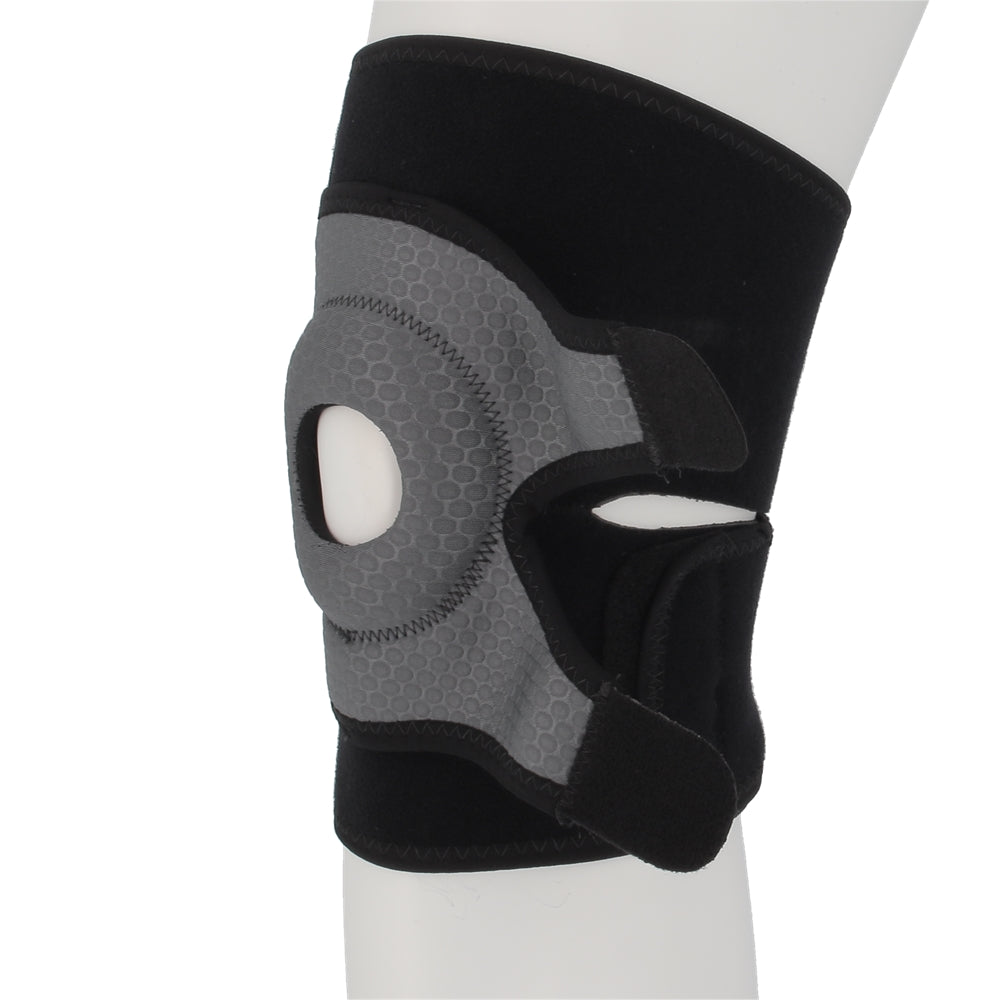 Actifi SportMesh II Adjustable Knee Support Wrap w/ Stabilizer Pad, Unstrapped