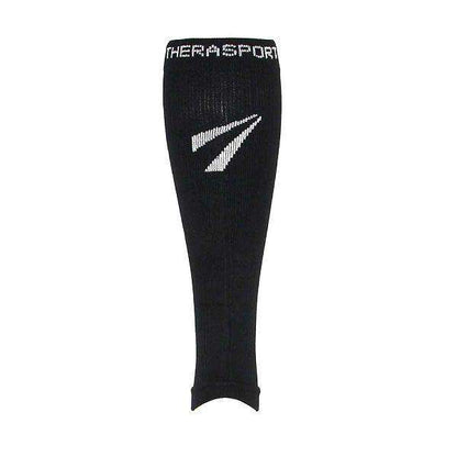 TheraSport Moderate Compression Athletic Performance Sleeves, Black